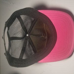 Vans leopard & turquoise snap back hat *rare